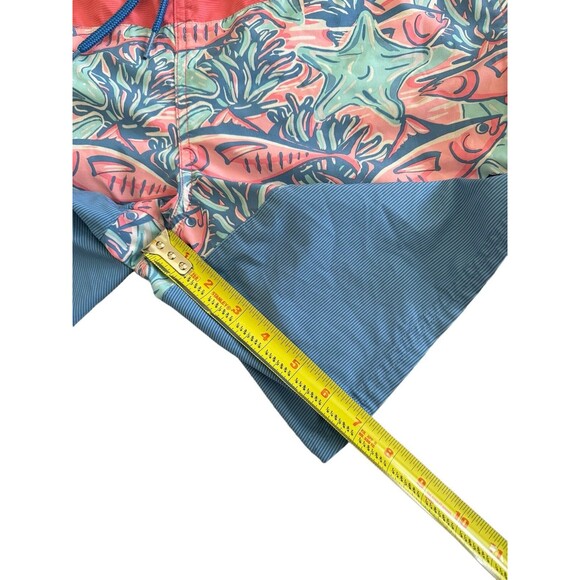Vineyard Vines Chappy Trunk Tuna & Starfish Pattern Swim Trunk Size XS - Picture 6 of 6